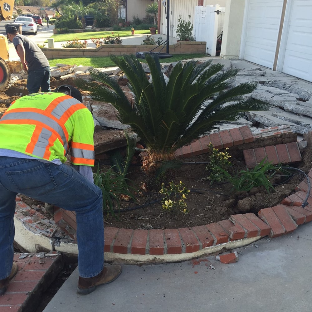 Home Entrance and Full Patio Renovation Los Angeles California