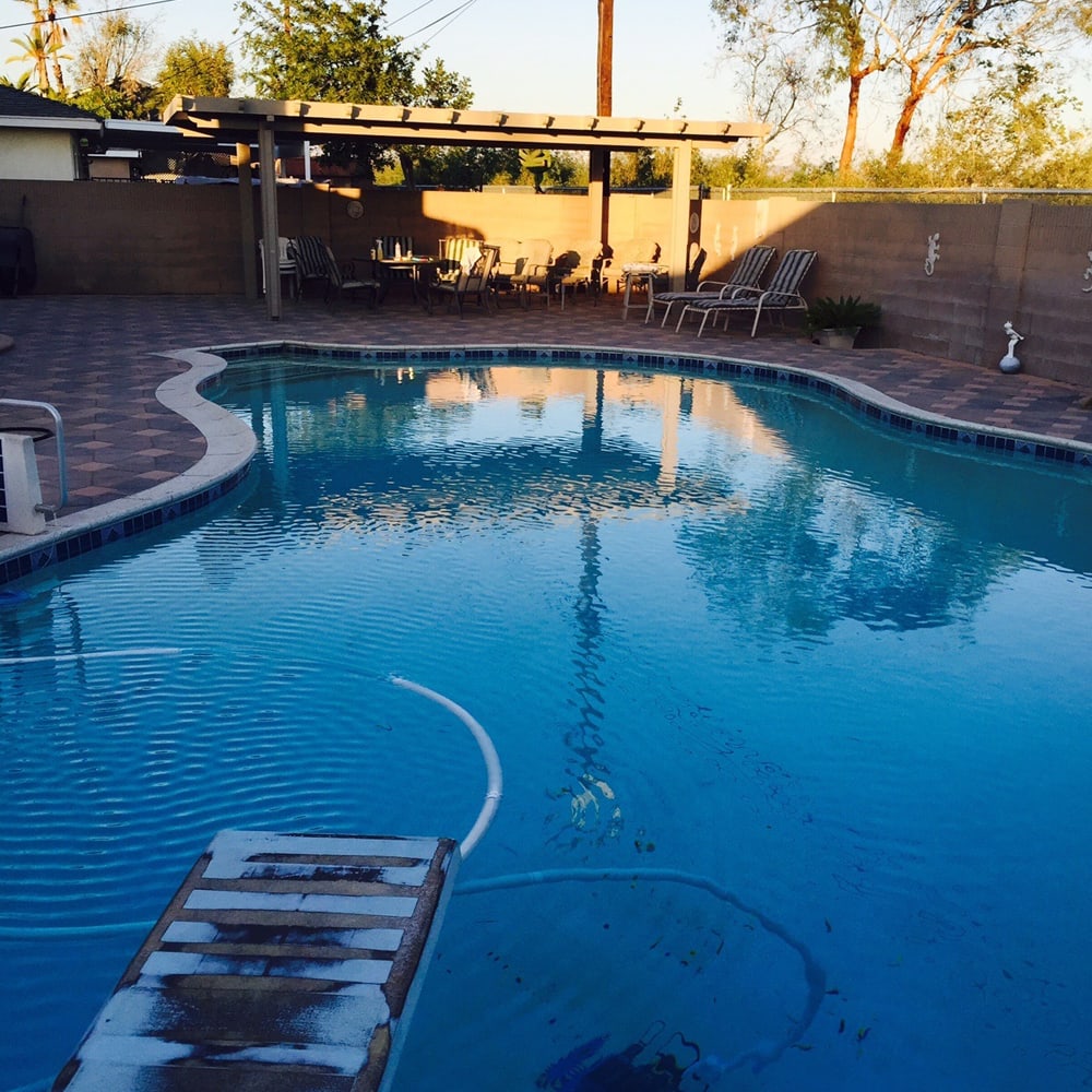 Pool & Backyard Patio Paving Resurfacing Los Angeles California